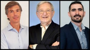 Ernesto Mordentti, CEO Aiotek; Gabriel Ruchelsman, Territory Manager LATAM en Norton y Damián Miano, CFO de Aiotek.